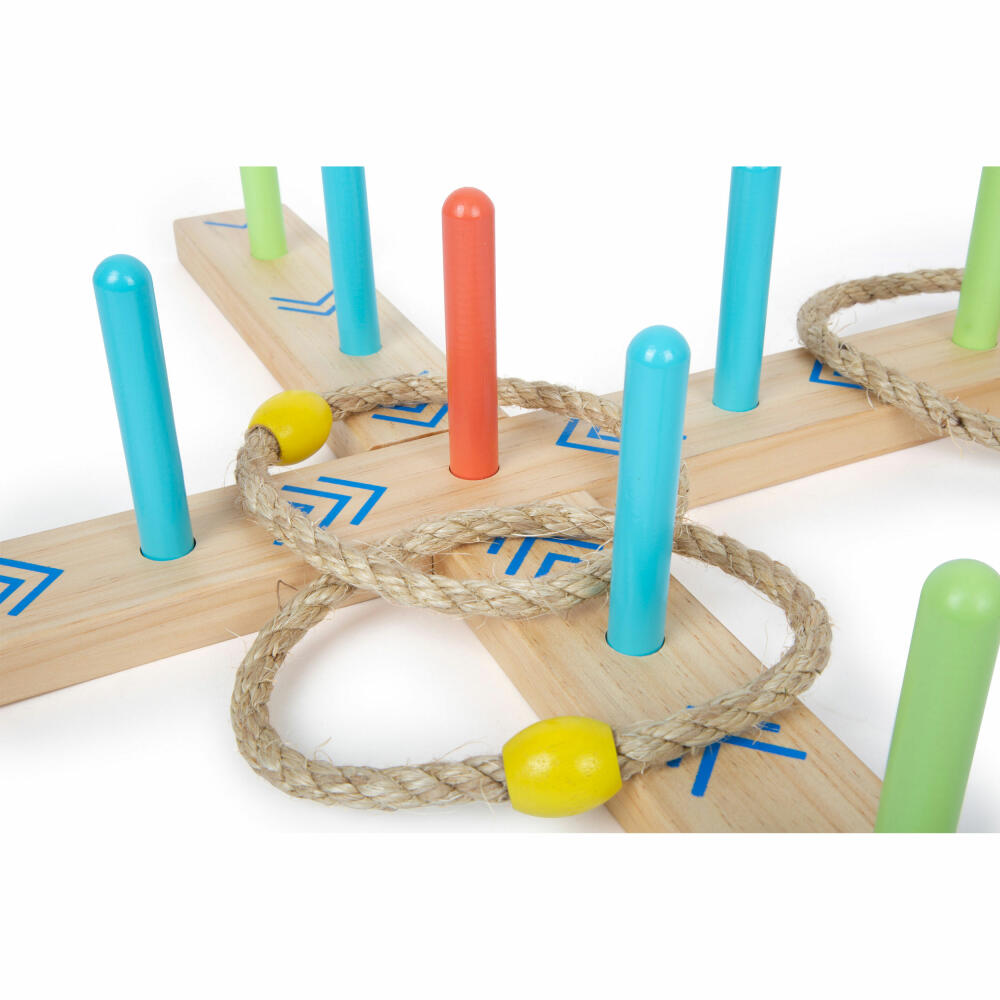 Legler Ringwurfspiel Active, Outdoor-Spiel, Wurfspiel, Holz, ab 3 Jahren, 12035