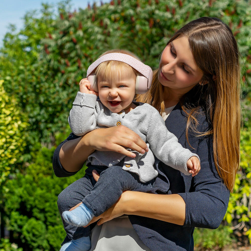reer SilentGuard Baby Kapselgehörschutz, Gehörschutz, Ohrenschutz, Lärmschutz, Rosa, 53074