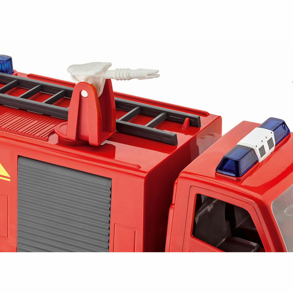 Revell Junior Kit Feuerwehrauto, mit Spielfigur, Modellbausatz für Kinder, 67 Teile, ab 4 Jahren, 00819