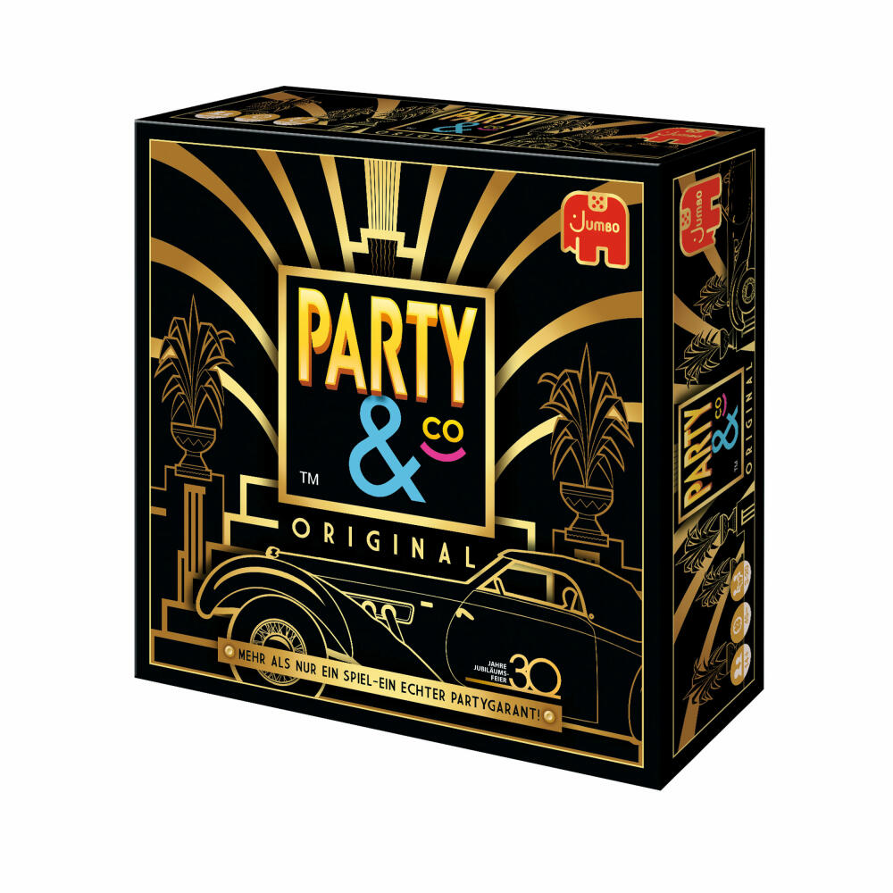 Jumbo Games Party & Co. Original 30 Years Anniversary Celebration, Board Game, Party Game, Parlor Game, 19869
