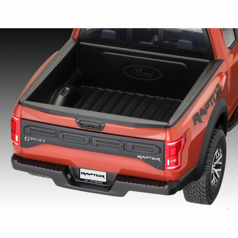Revell Modellbausatz Ford F-150 Raptor, Pick-Up, Geländewagen, Easy Click System, ohne Kleben, 18 Teile, ab 10 Jahren, 07048