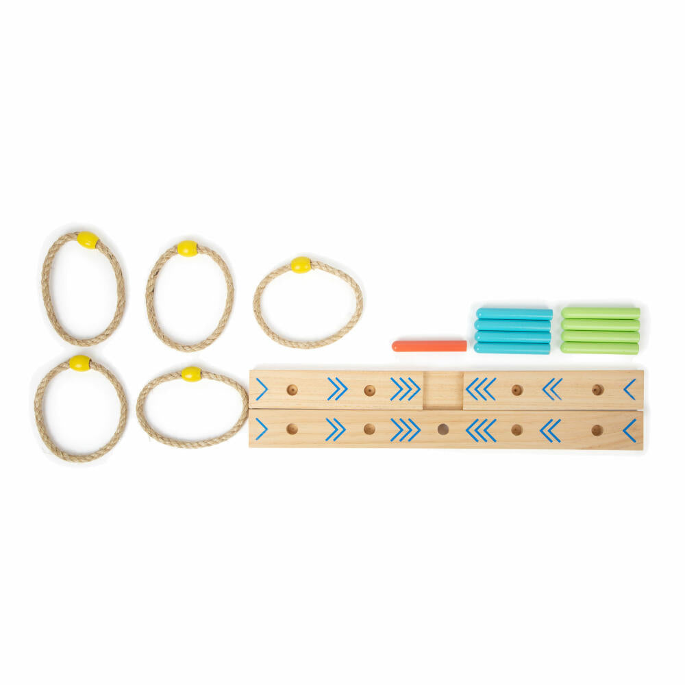 Legler Ringwurfspiel Active, Outdoor-Spiel, Wurfspiel, Holz, ab 3 Jahren, 12035