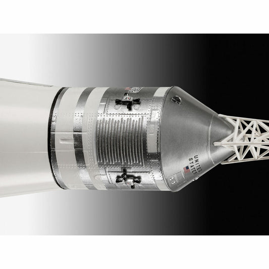 Revell Modellbausatz Geschenkset Apollo 11 Saturn V Rocket, Rakete, 183 Teile, 03704