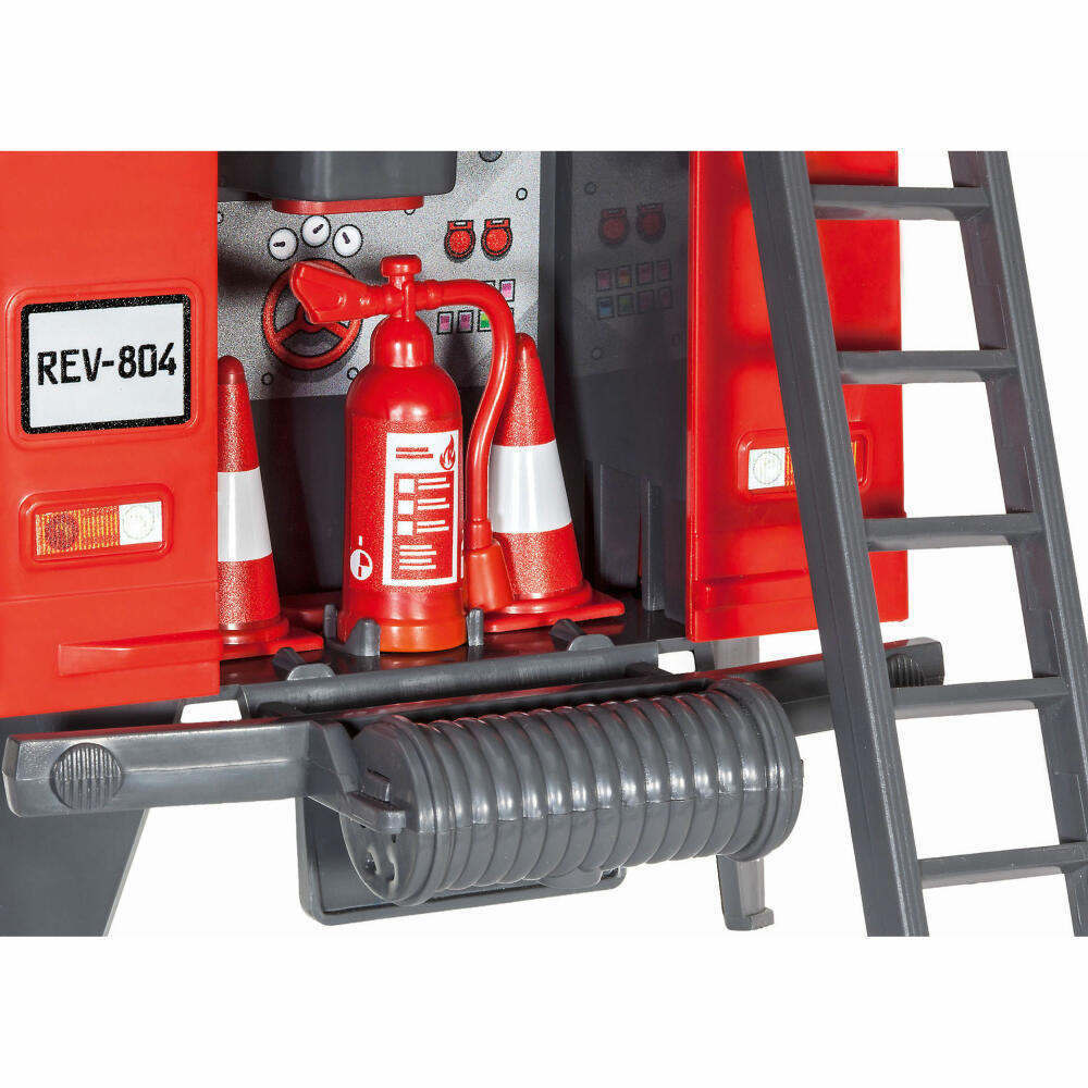 Revell Junior Kit Feuerwehrauto, mit Spielfigur, Modellbausatz für Kinder, 67 Teile, ab 4 Jahren, 00819