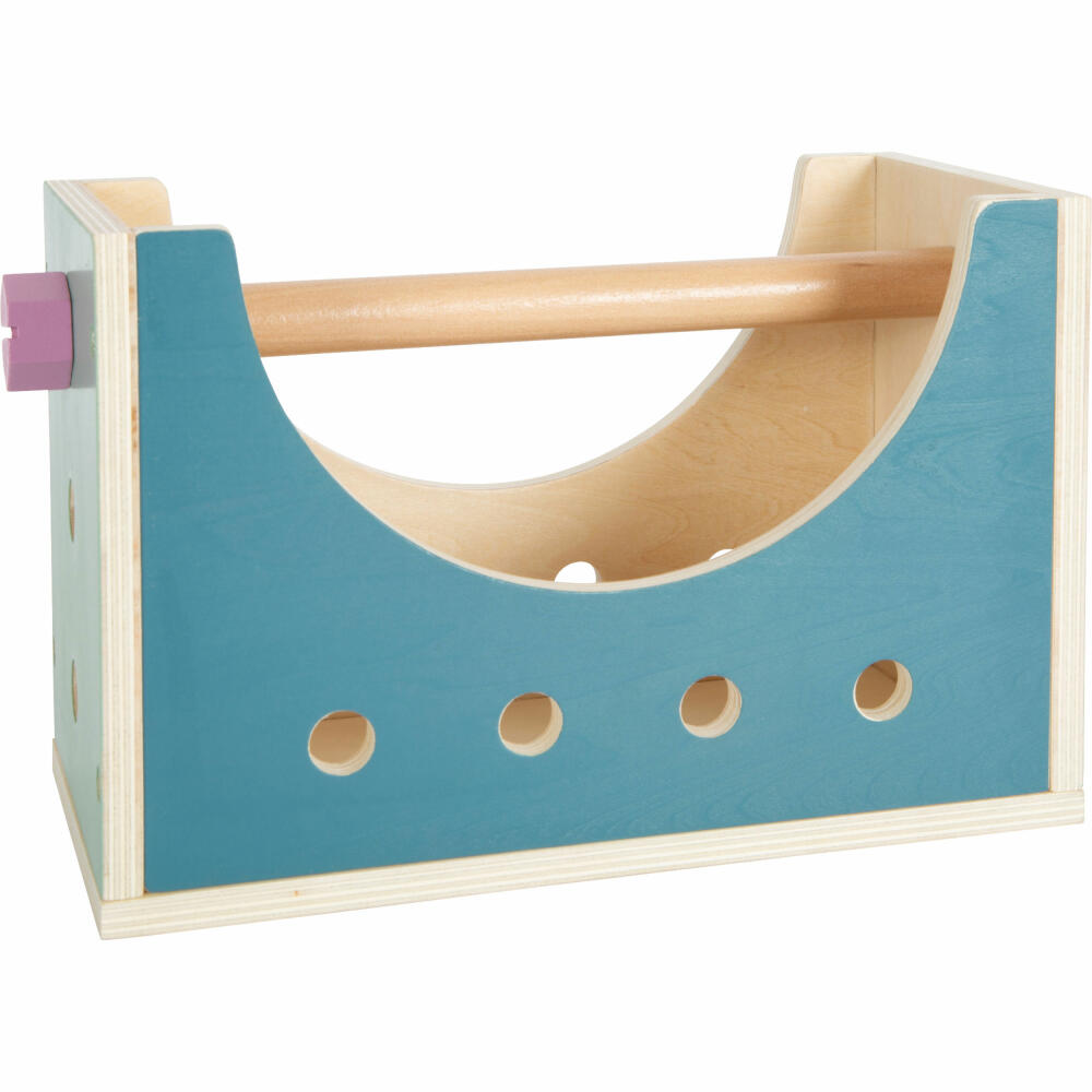 Legler small foot Werkzeugkasten 2in1 Nordic, Werkzeug Kasten, Spielzeug, Rollenspiel, Werkstatt, 12213