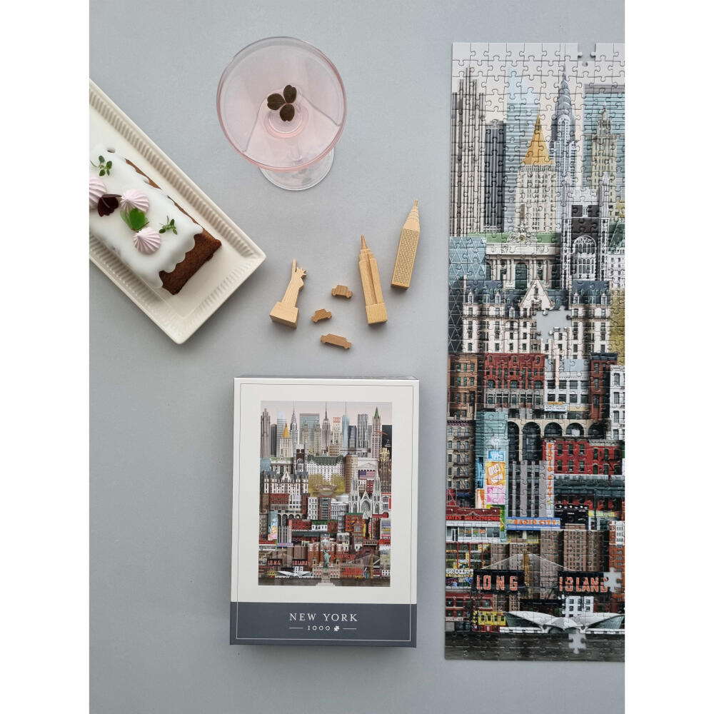 Martin Schwartz Puzzle New York, City Puzzle USA, 50 x 70 cm, 1000 pieces, MS0605