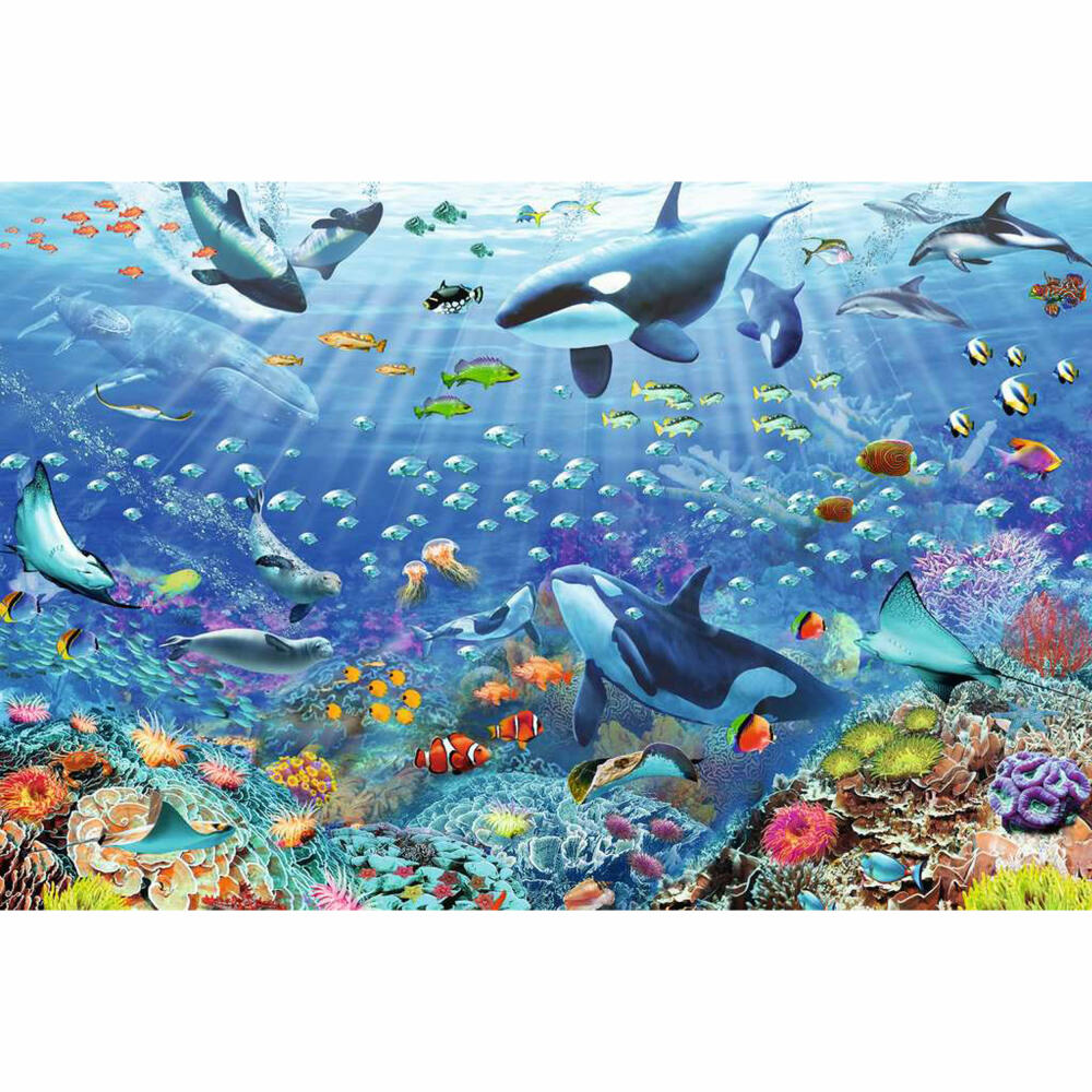 Ravensburger Bunter Unterwasserspaß, Puzzle, Erwachsenenpuzzle, Premium Qualität, 3000 Teile, 17444