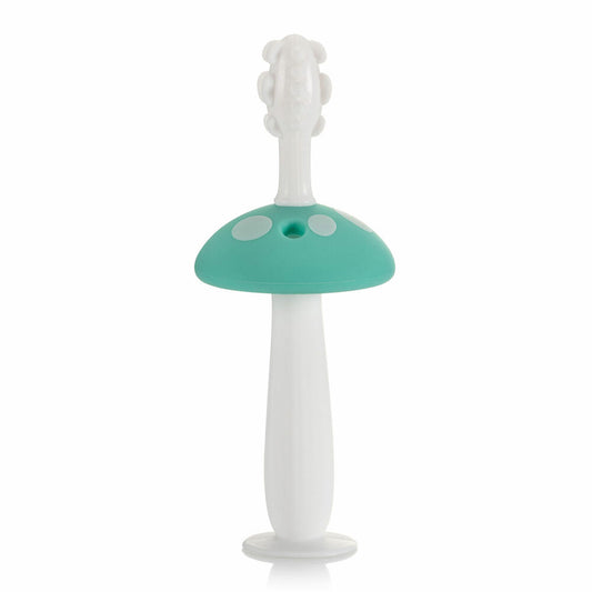 reer BabyCare Zahnputz-Trainer, 2-tlg., Zahnpflege, Lernzahnbürste, Zahnbürste, Baby, 79253
