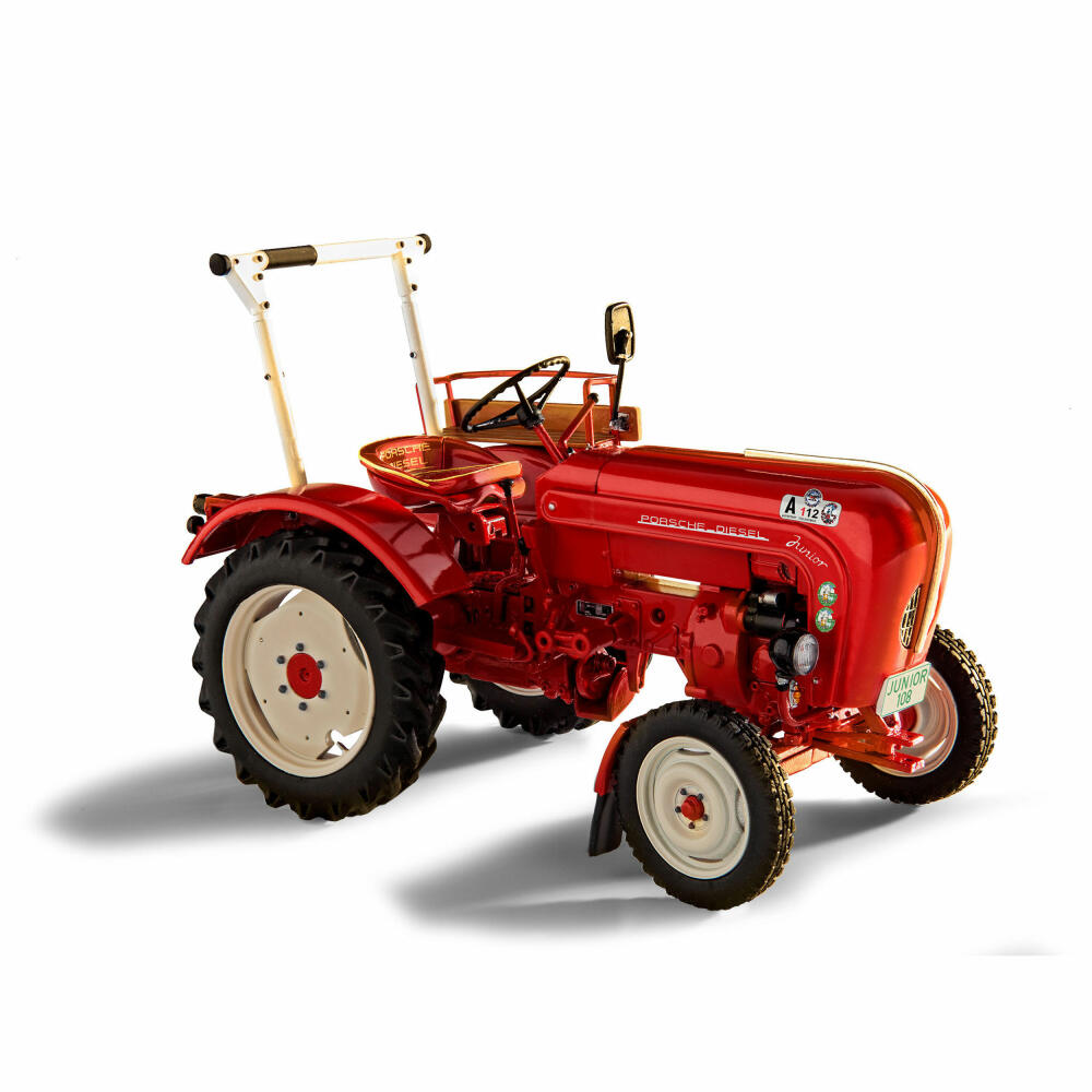 Revell Bausatz Porsche Junior 108 Farming Simulator Edition, Traktor, Modellbausatz, Easy Click System, ohne Kleben, 76 Teile, ab 10 Jahre, 07823