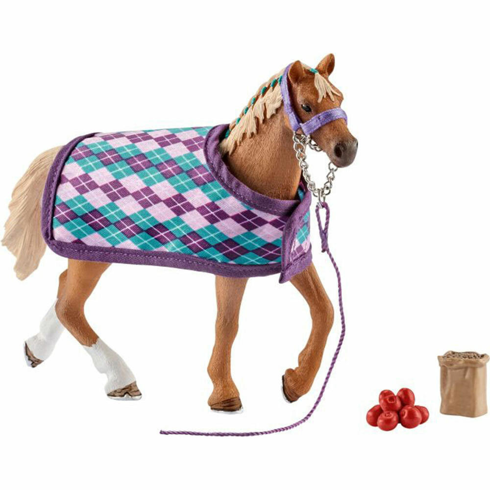 schleich Horse Club 42360 Thoroughbred with blanket