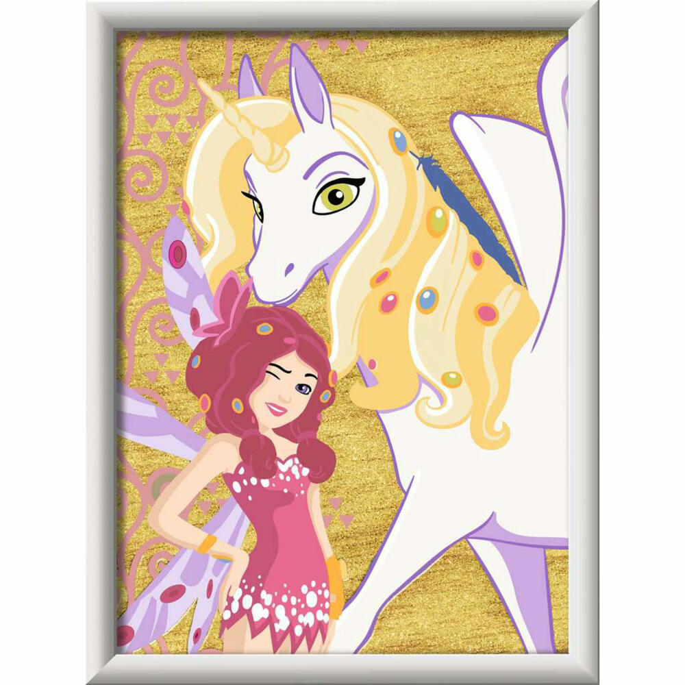 Ravensburger Paint by Numbers Mia and Onchao Best Friends, Painting Set, Coloring Page, Children, from 7 years, 23674