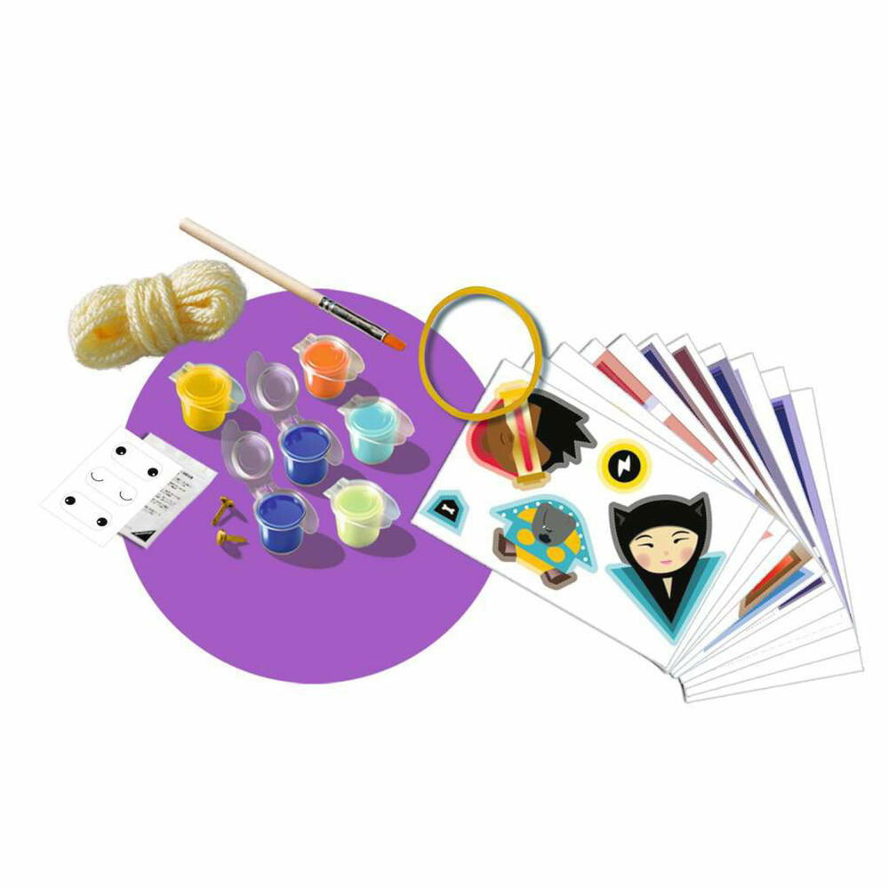 Ravensburger EcoCreate Superheroes, craft set, creative set, craft set, children, upcycling, handicrafts, from 6 years, 18448