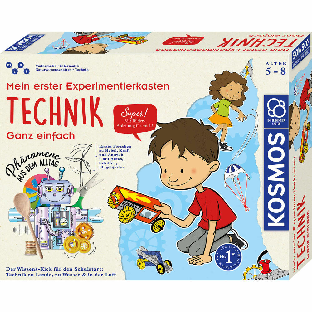 KOSMOS Experiment Kits My First Experiment Kit Technology, Experiment Kit, Construction Kit, Game, from 5 years, 602291