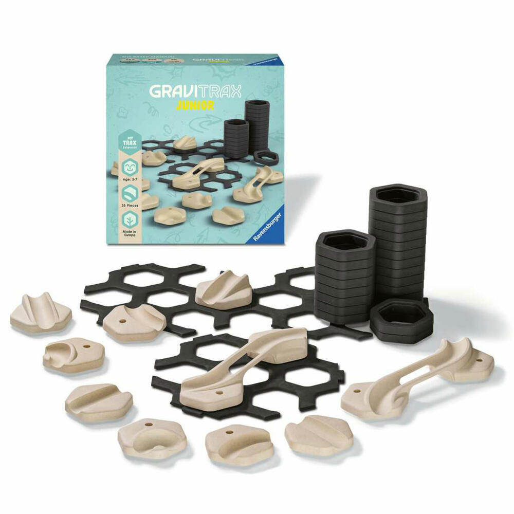 Ravensburger GraviTrax Junior Extension Trax, extension, marble run system, marble run, accessories, 27401