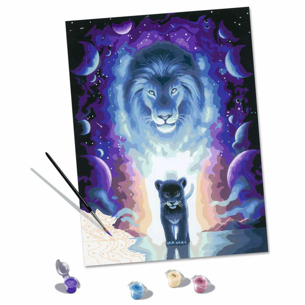 Ravensburger CreArt A King's Path, Paint by Numbers, Painting Set, Coloring Page, Painting, 23516