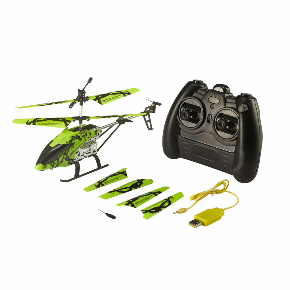 Revell Control Helicopter Glowee 2.0, remote-controlled helicopter, 3-channel GHz, ages 8 and up, 23940