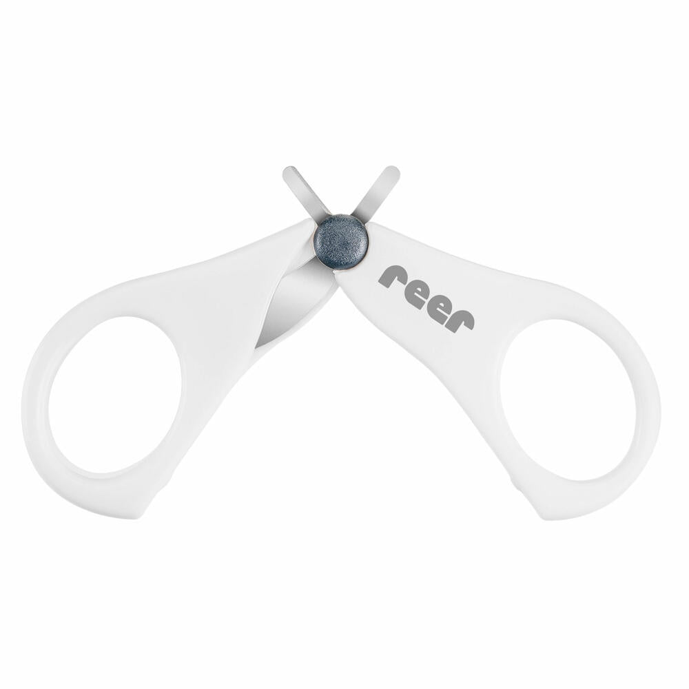 reer BabyCare Baby-Nagelschere, Nagelpflege, Nagel Schere, Baby, Maniküre, Pediküre, 81060