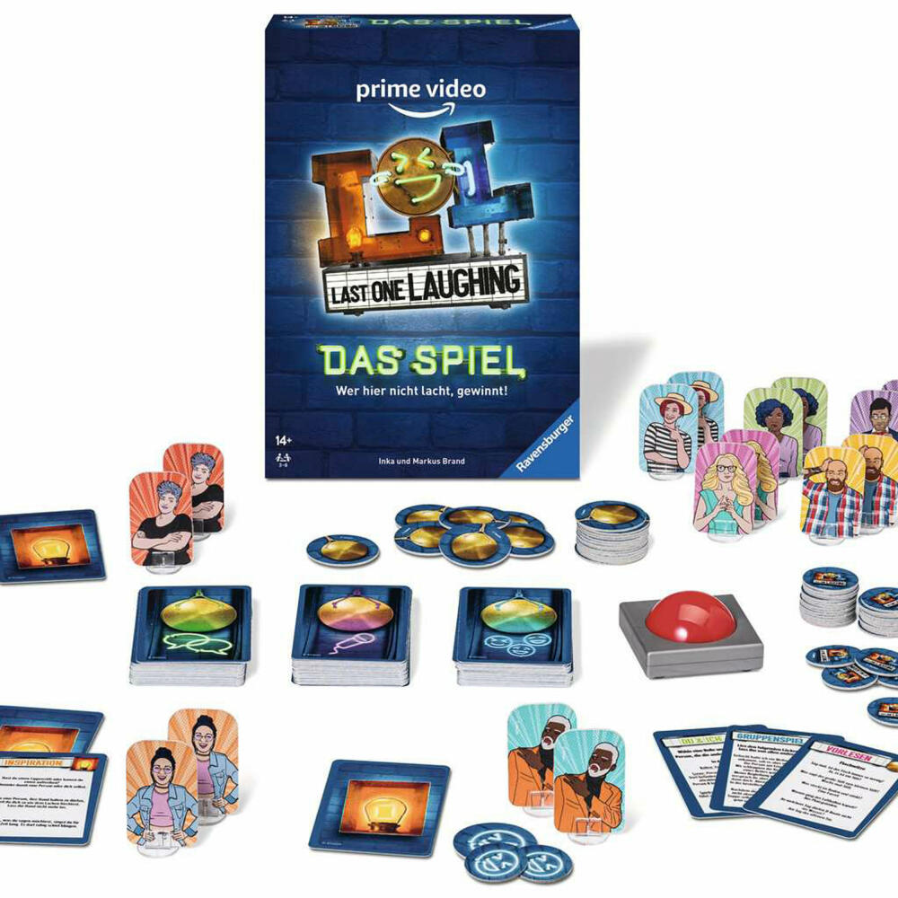 Ravensburger Last one Laughing - The Game, Party Game, Board Game, Ages 14 and up, 27524
