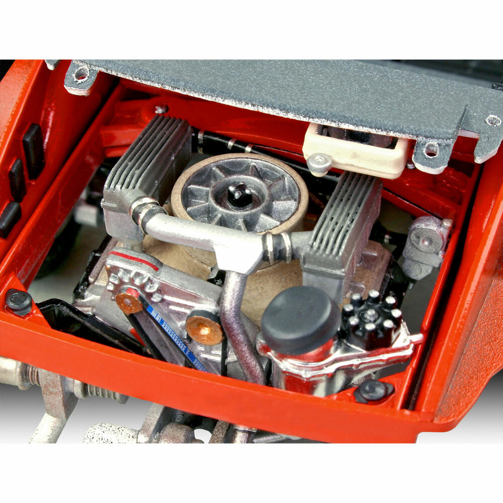 Revell Modellbausatz Geschenkset Jägermeister Motor Sport 50th Anniversary, Porsche 911, Rennwagen, Modell Bausatz, 104 Teile, ab 12 Jahre, 05669