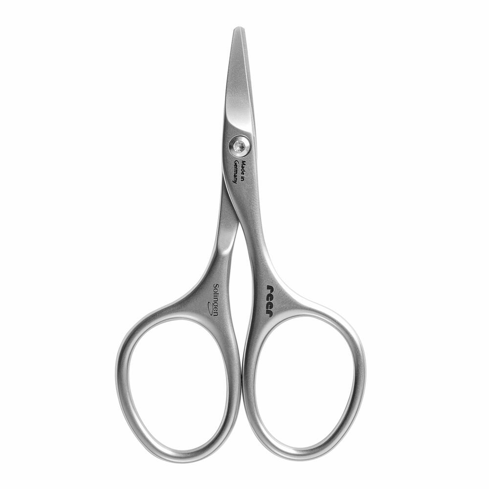 reer Premium Care Baby-Nagelschere, Nagelpflege, Nagel Schere, Baby, Maniküre, Abgerundet, 81011