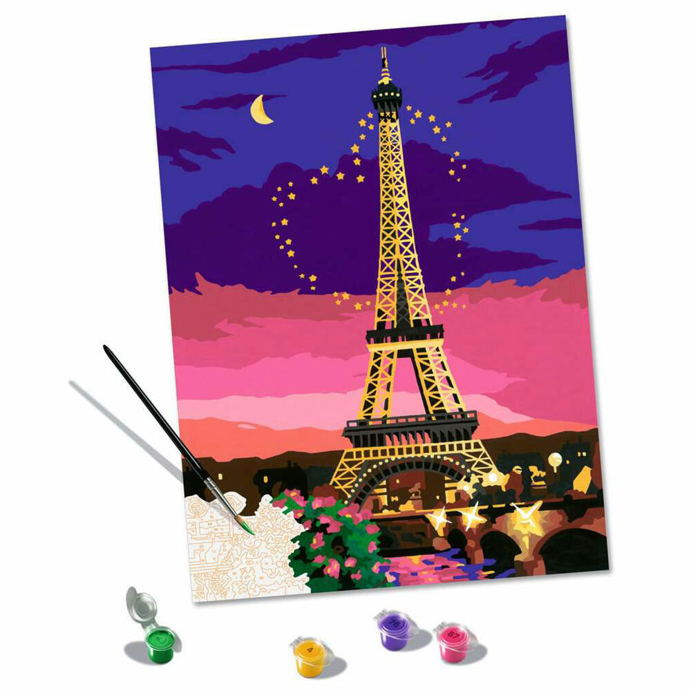 Ravensburger CreArt City of Love, Malen nach Zahlen, Malset, Malvorlage, Malen, 23624