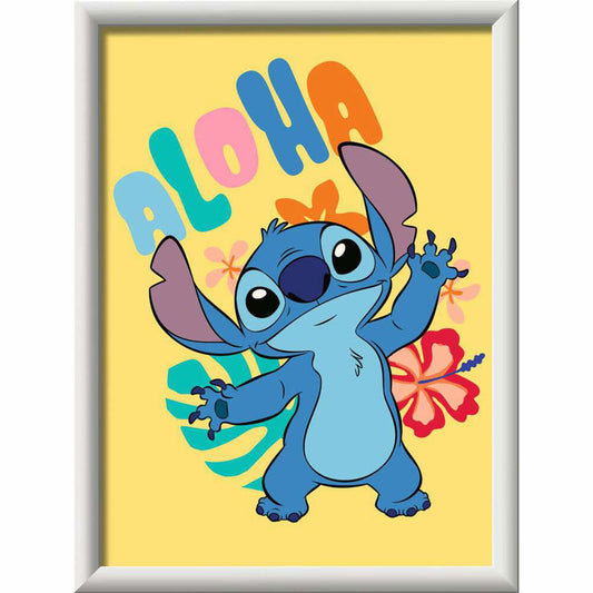 Ravensburger Paint by Numbers Disney Stitch, Painting Set, Coloring Page, Painting, 23767