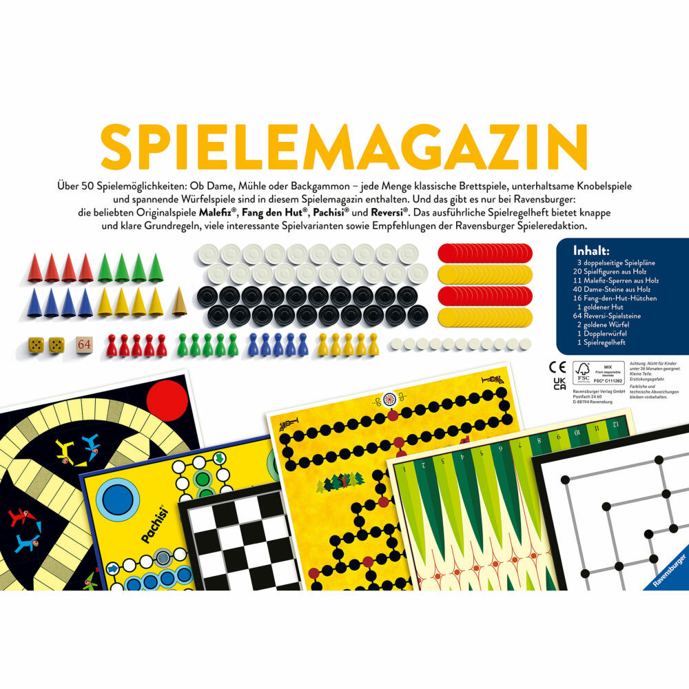 Ravensburger Games Magazine, Games Collection, Games Collection, Magazine, 27295