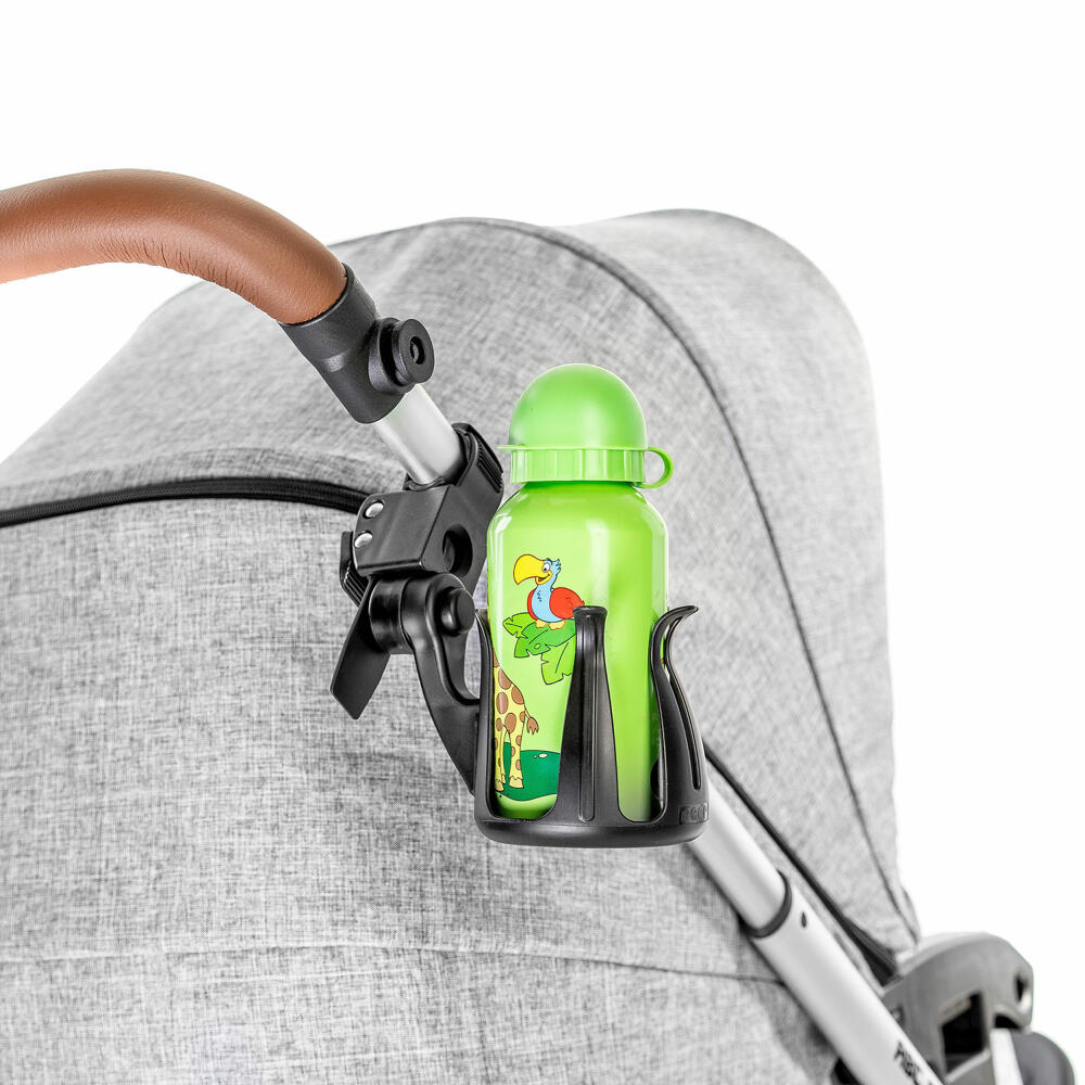 reer Clip&Go Cup Holder Getränkehalter, Babyflasche, Becherhalter, Kinderwagen, 84021