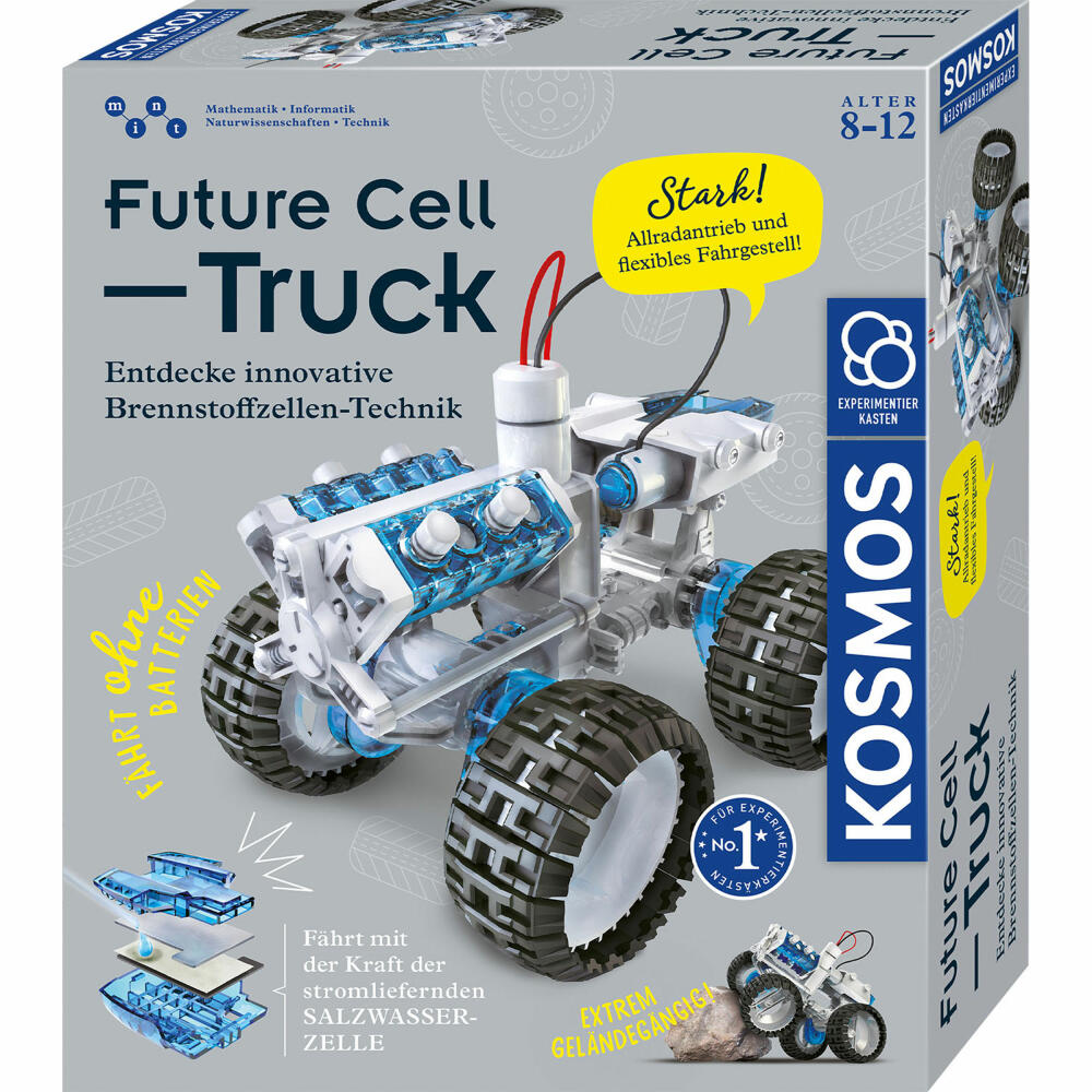 KOSMOS Experimentierkasten Future Cell-Truck, Technik, Baukasten, Experimente, ab 8 Jahren, 620745