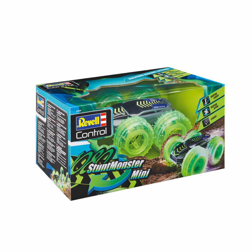 Revell Control RC Stunt Car 1080 Stunt Monster Mini, Ferngesteuertes Auto, Spielzeug, ab 6 Jahre, 23509