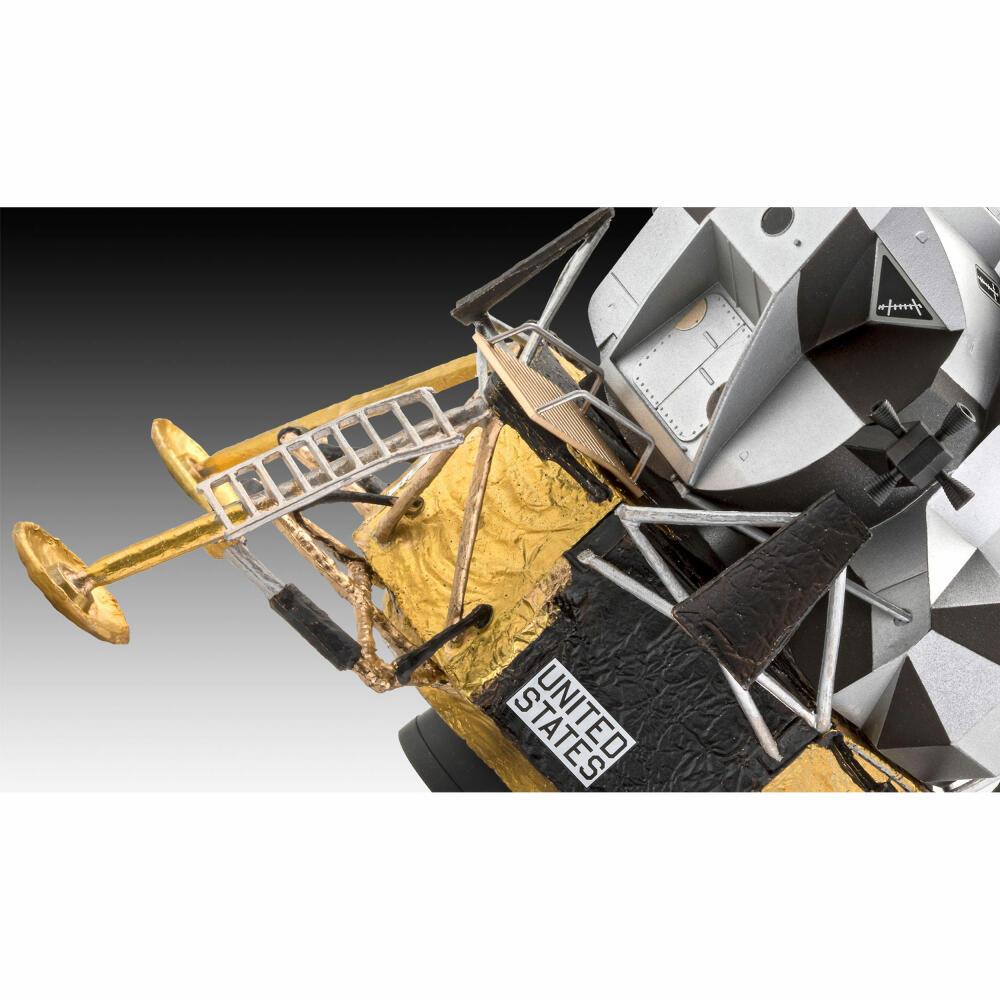 Revell model kit gift set Apollo 11 Lunar Module Eagle, 75 parts, 03701