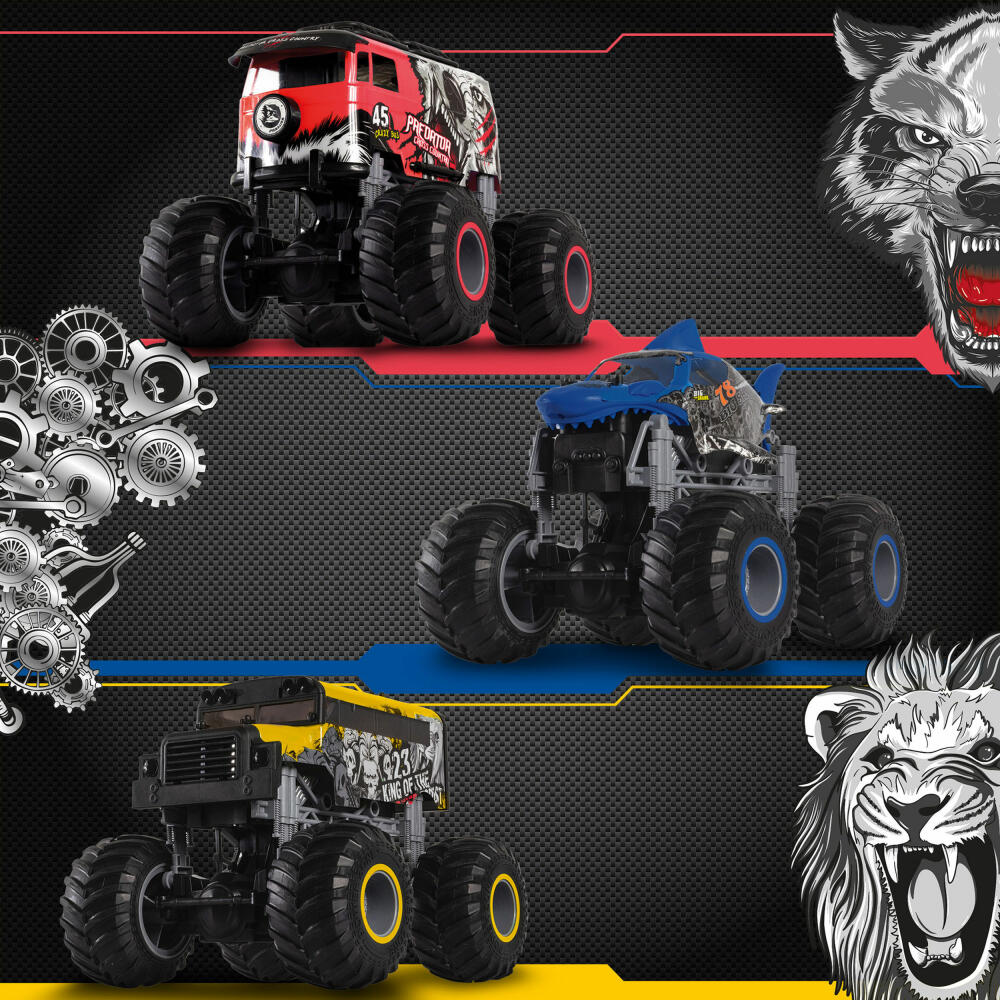Revell Control Monster Truck Predator, ferngesteuerter Monster-Truck, 2.4 GHz, ab 8 Jahren, 24559