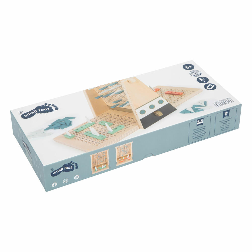 Legler Strategiespiel Regatta Gold Edition, Seeschlacht, Brettspiel, Schiffe, Holz, 12221