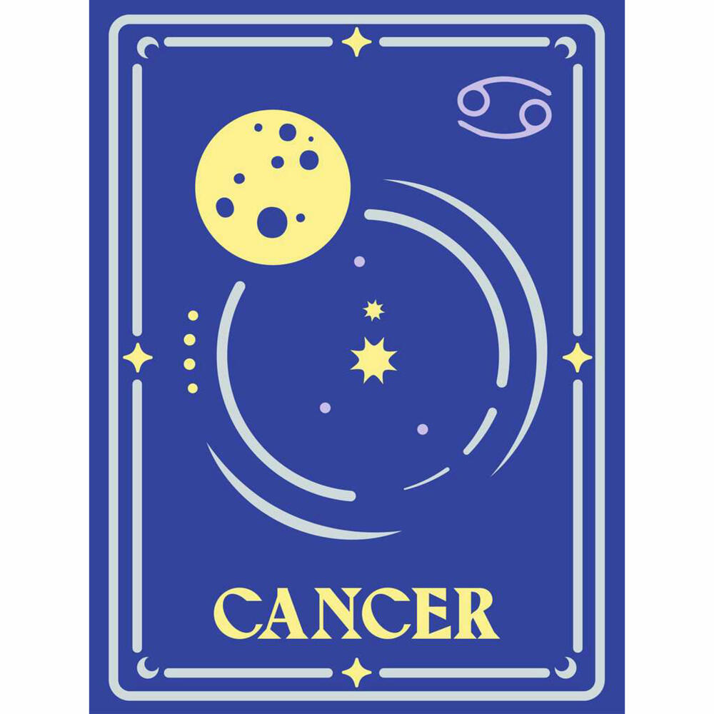 Ravensburger CreArt Sternzeichen Zodiac Sign Krebs, Malen nach Zahlen, Malset, Malvorlage, Malen, 23733