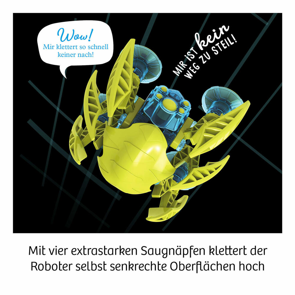 KOSMOS Experimentierkasten Airwalker, Roboter, Baukasten, Expermiente, ab 8 Jahren, 620752