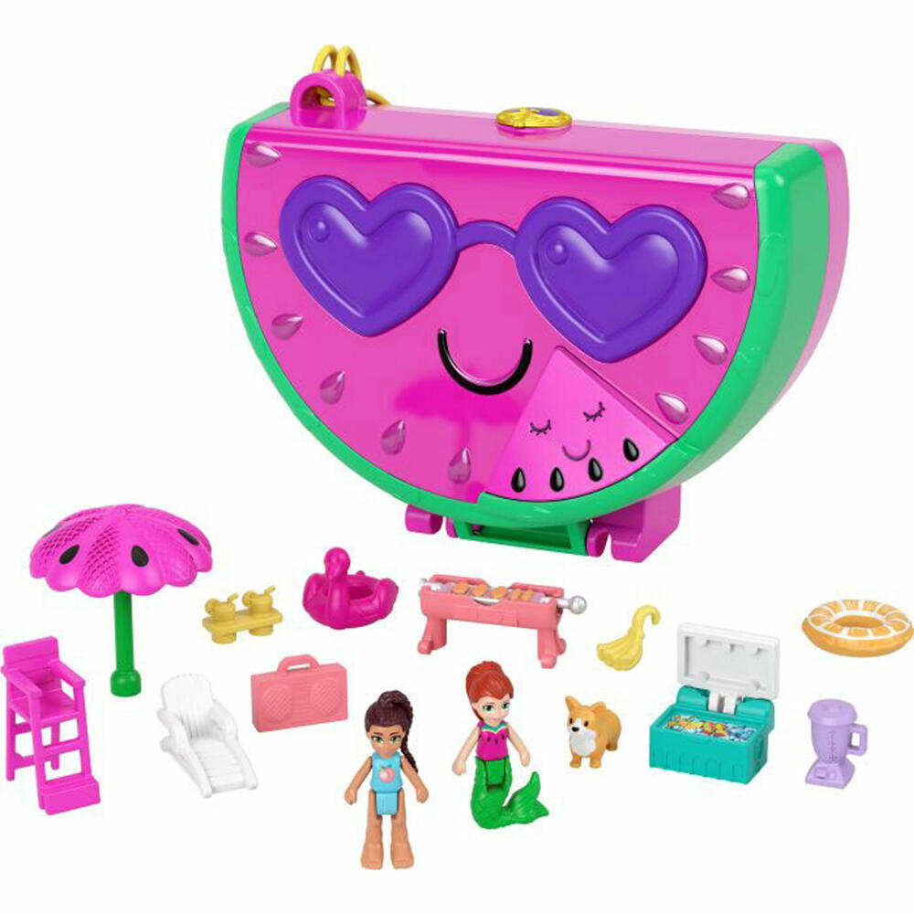 Mattel HCG19 Polly Pocket Watermelon Box