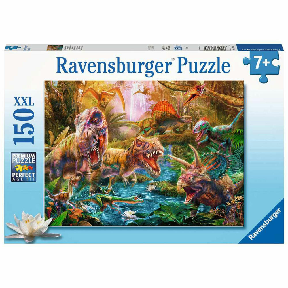 Ravensburger Children's Puzzle Gathering of Dinosaurs, Children's Puzzle, Puzzles, 150 Pieces XXL, from 7 Years, 13348