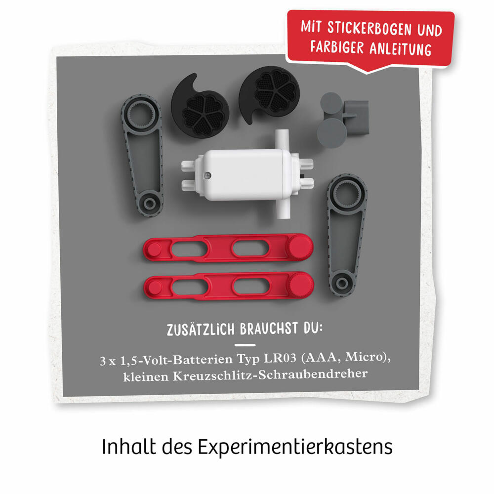KOSMOS ReBotz - Buxy der Jumping-Bot, Roboter, Experimentierkasten, Bots, Spielzeug, 601