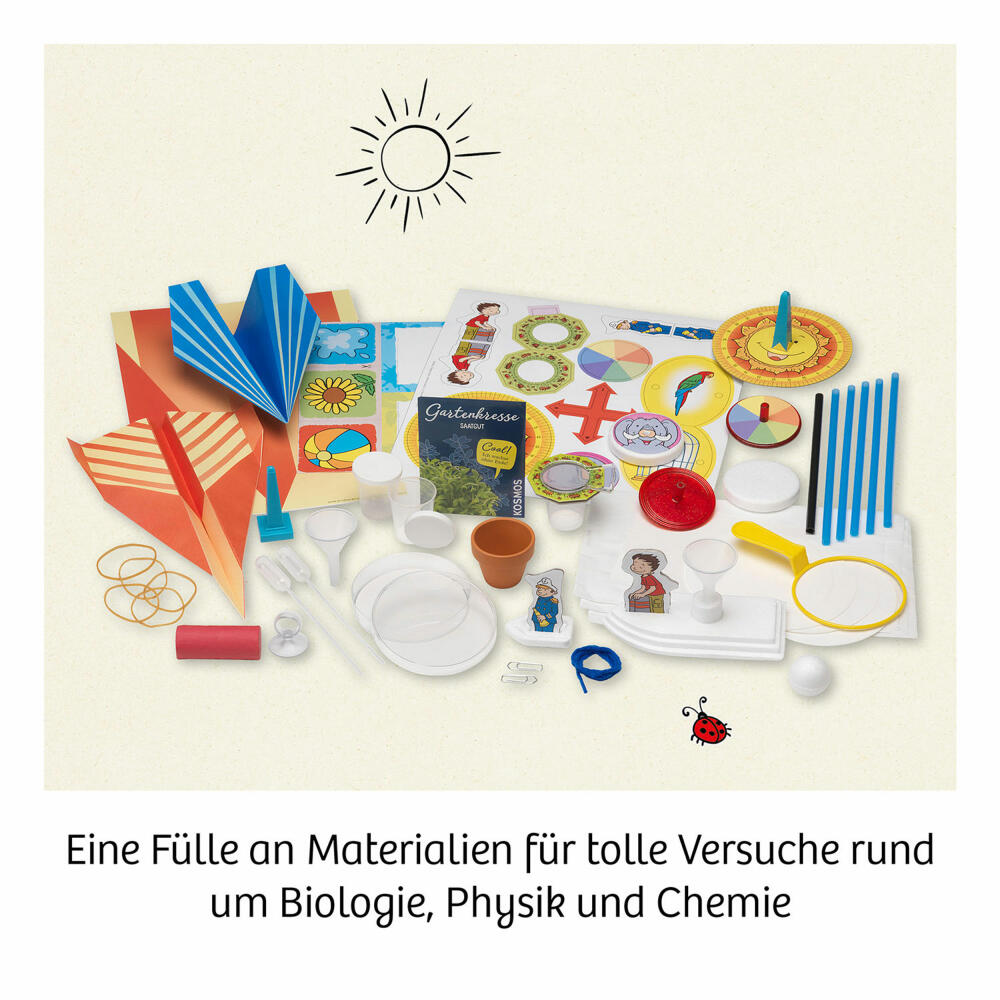 KOSMOS Experiment Kits My First Experiment Kit Natural Laws, Experiment Kit, Construction Kit, Game, Ages 5 and Up, 602284