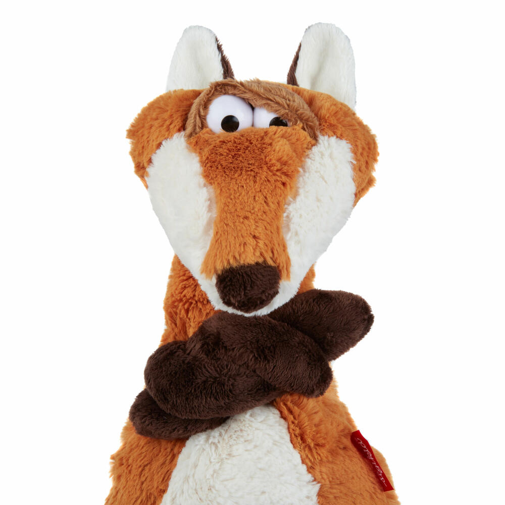 sigikid Sweety Kuscheltier Fuchs, Plüschtier, Stofftier, Schmusetier, Orange, 34 cm, 42459