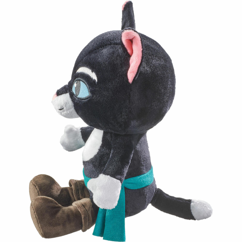 Schmidt Spiele Puss in Boots Kitty Samtpfote, Cuddly Toy, Plush Toy, Stuffed Toy, Plush, 26 cm, 42779
