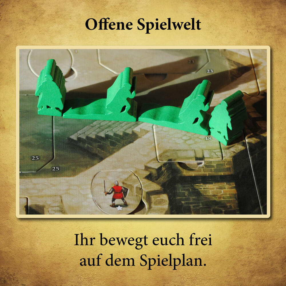 KOSMOS Die Abenteuer des Robin Hood, Gesellschaftsspiel, Kooperatives Abenteuer-Spiel, Brettspiel, ab 10 Jahren, 680565