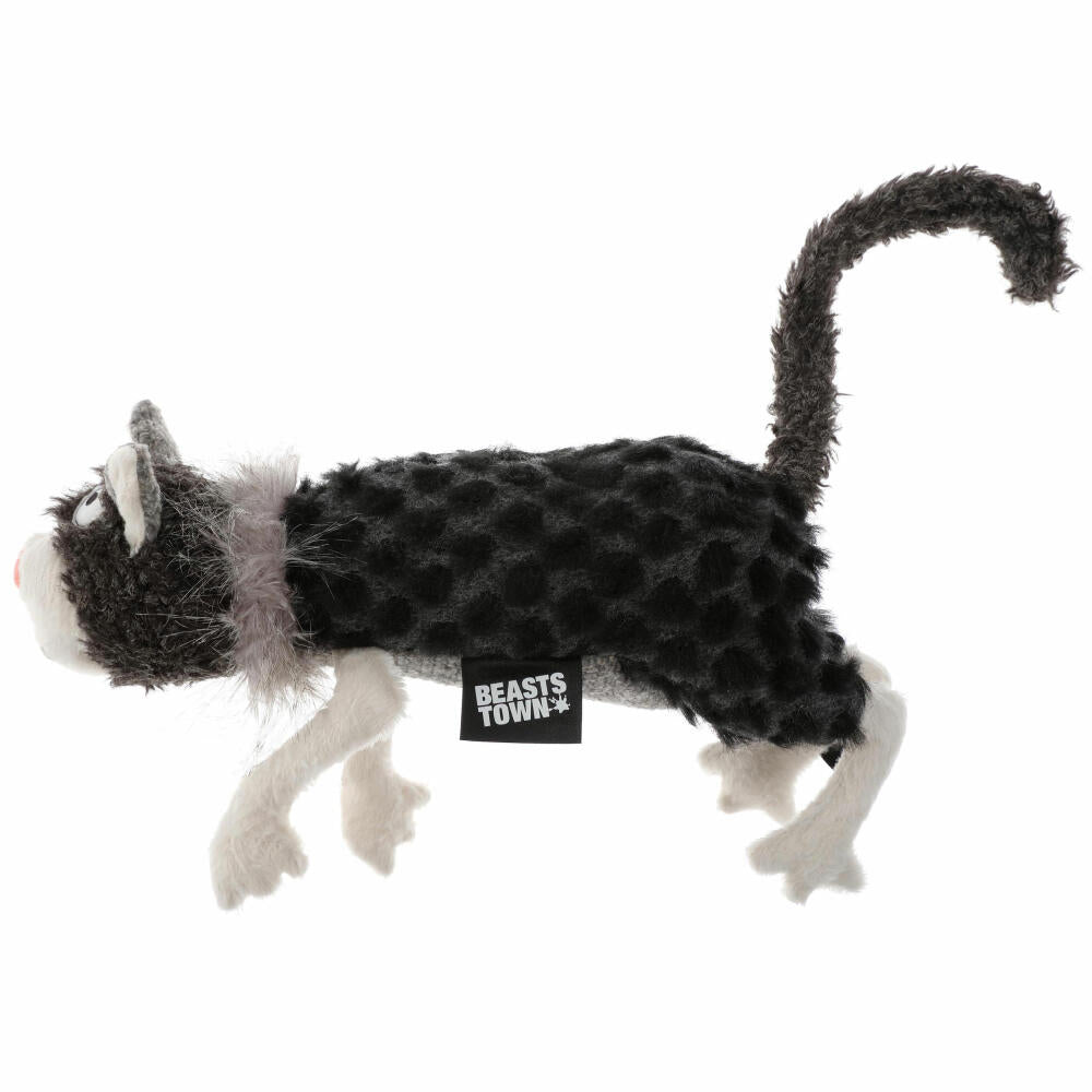 sigikid Beasts Katze Lost And Found, Kuscheltier, Plüschtier, Schmusetier, Kuschel Tier, Schlenker, Plüsch, H 38 cm, 38642