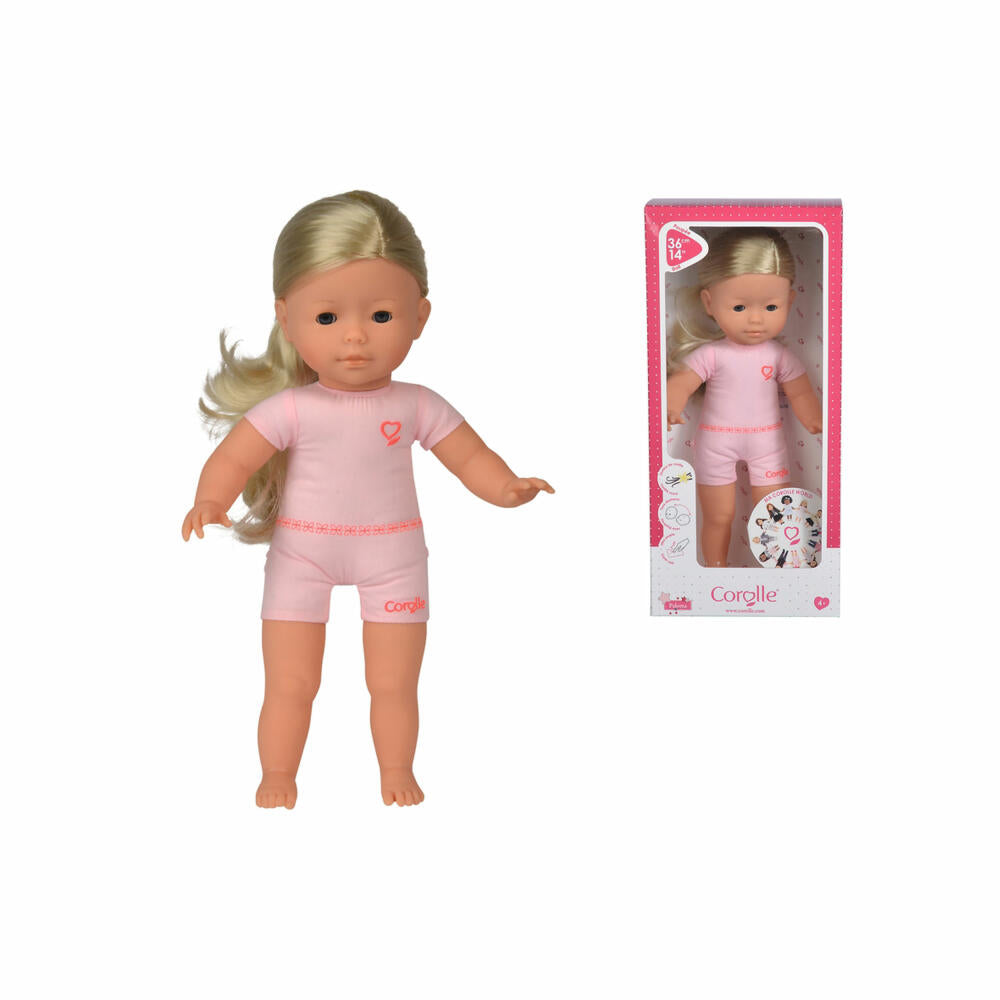 Corolle MC Paloma, Weichkörper-Ankleidepuppe, Weichkörperpuppe, Babypuppe, Puppe, Vanilleduft, 36 cm, 9000200050