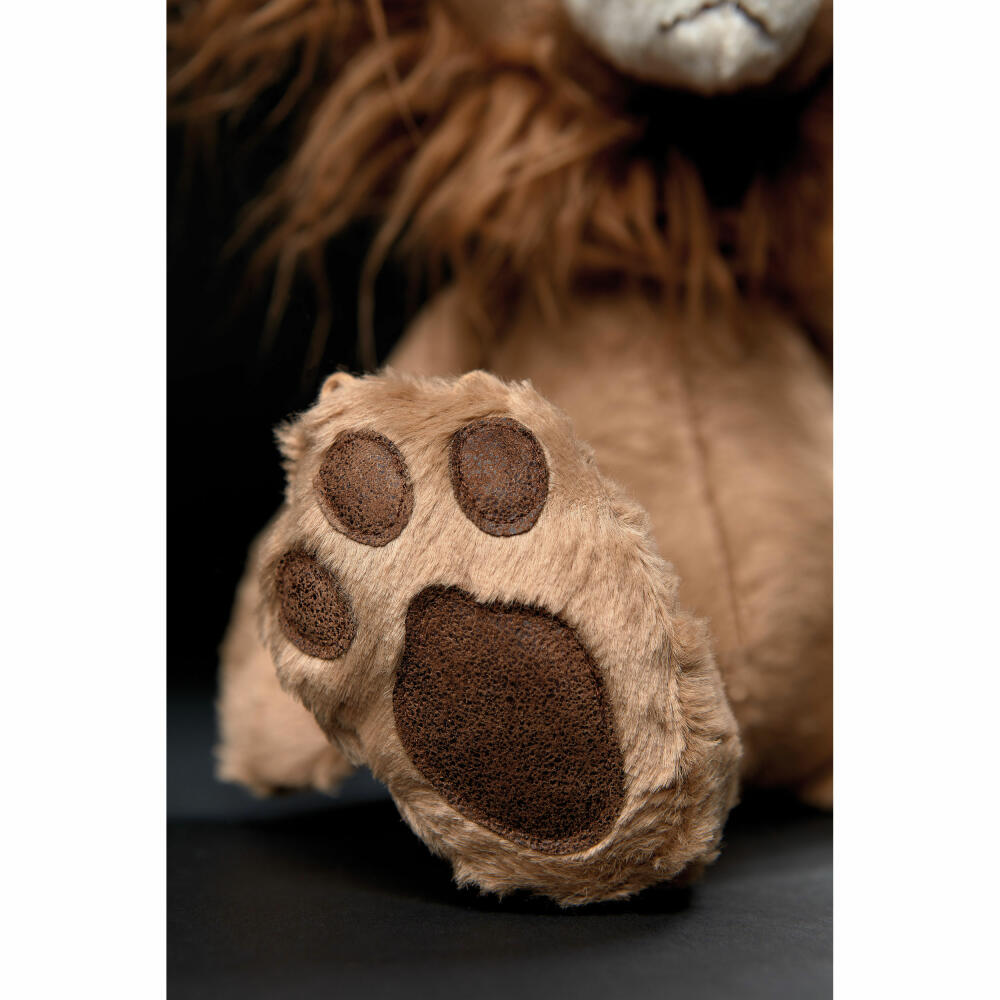 sigikid Beasts Löwe Brave Hair, Kuscheltier, Plüschtier, Schmusetier, Kuschel Tier, Schlenker, Plüsch, H 43 cm, 38715
