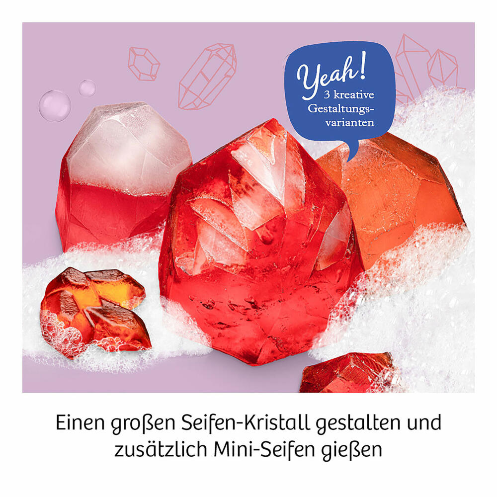 KOSMOS Kristall-Seife, Experimentieren, Basteln, Lernen, Entdecken, Spielzeug, ab 8 Jahren, 657925