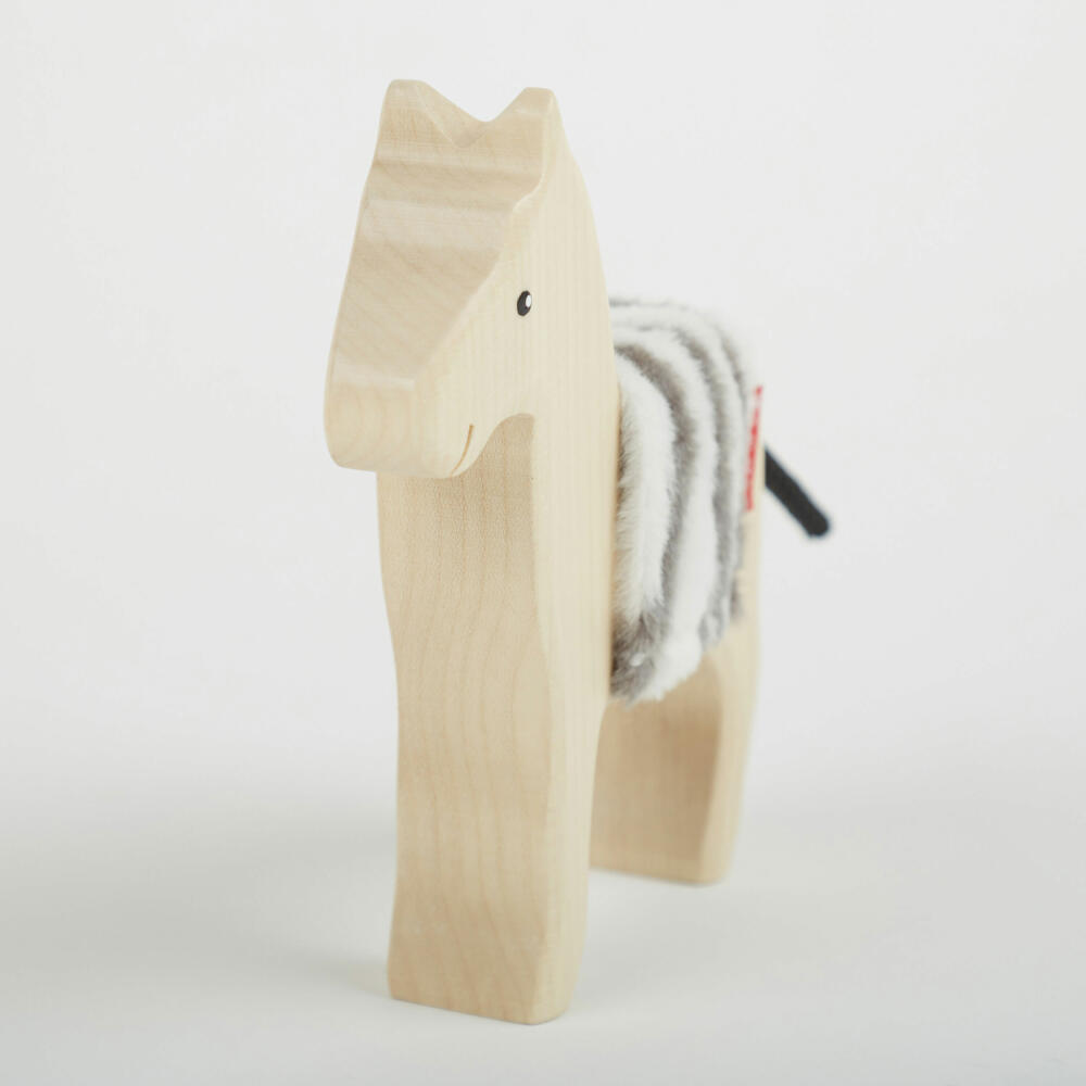 sigikid Cudly Wudly wooden animal zebra, wooden figure, toy figure, wooden toy, toy, decoration, 39505