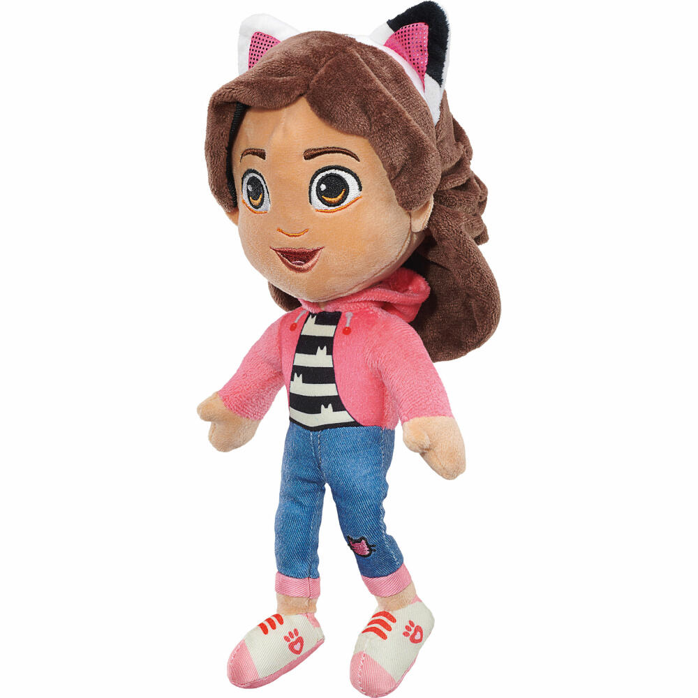 Schmidt Spiele Gabbys Dollhouse Gabby, rag doll, plush figure, doll, 28 cm, 42784