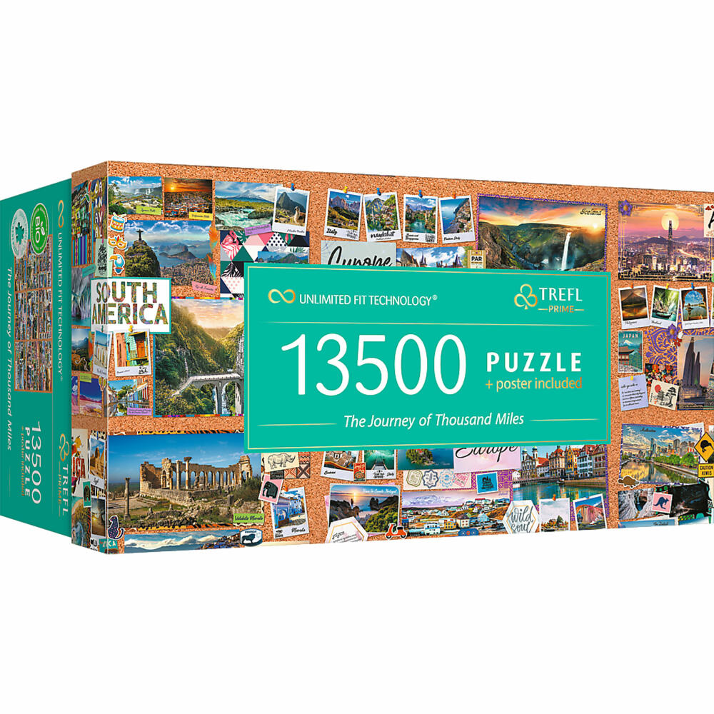 Trefl Puzzle UFT Journey of a Thousand Miles, 13500 pieces, 198.5 x 137.6 cm, 81025