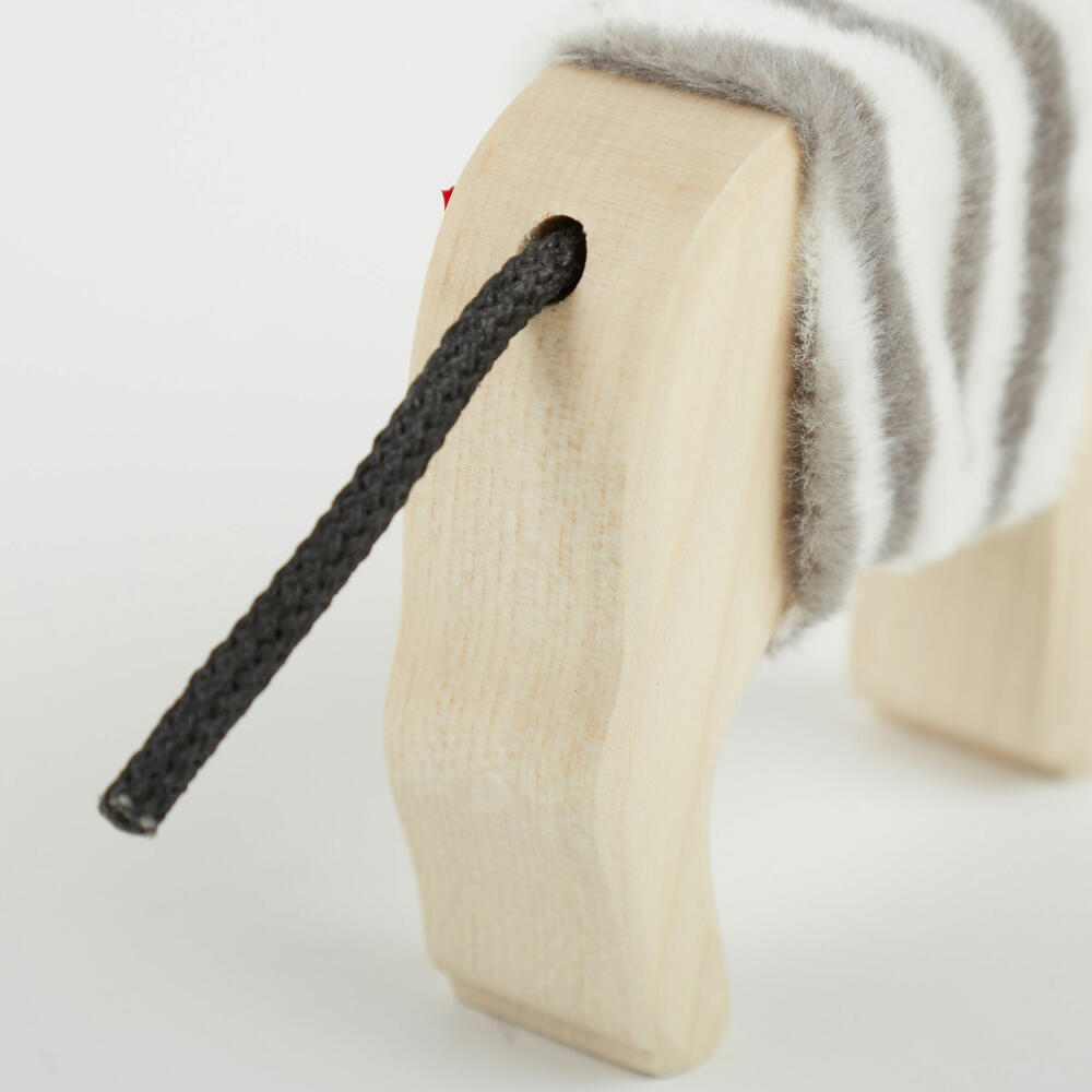 sigikid Cudly Wudly wooden animal zebra, wooden figure, toy figure, wooden toy, toy, decoration, 39505